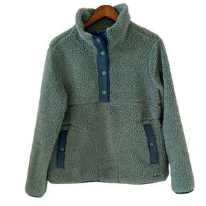 L.L. Bean Women's Green Fleece Jacket